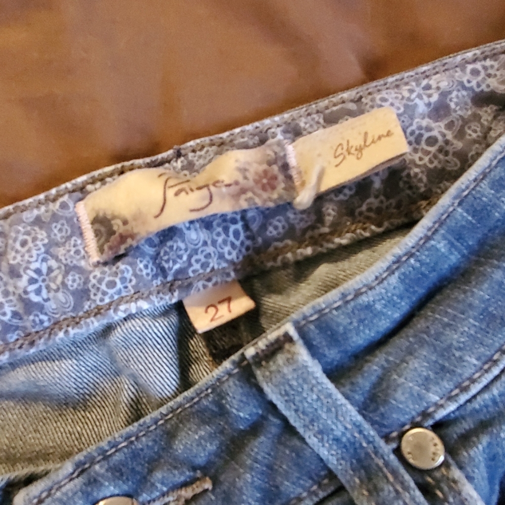 Paige Womens Skyline Jeans Size: 27 - Picture 3 of 9